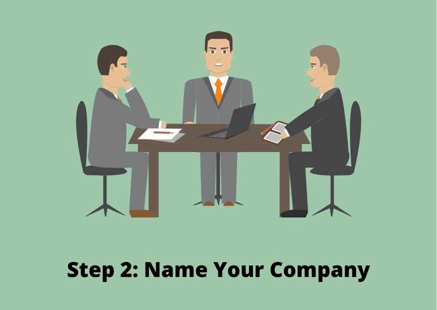Step 2: Name your LLC