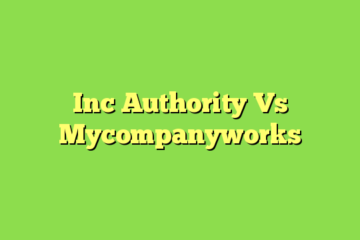 Inc Authority Vs Mycompanyworks