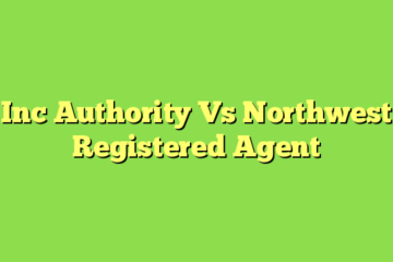 Inc Authority Vs Northwest Registered Agent