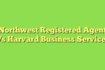 Northwest Registered Agent Vs Harvard Business Services