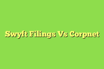 Swyft Filings Vs Corpnet