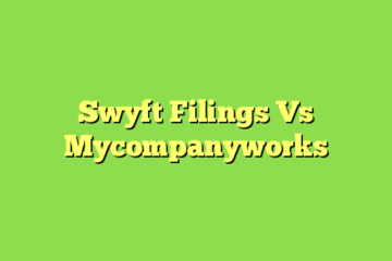 Swyft Filings Vs Mycompanyworks