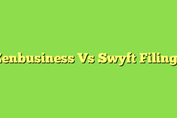 Zenbusiness Vs Swyft Filings