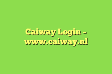 Caiway Login – www.caiway.nl